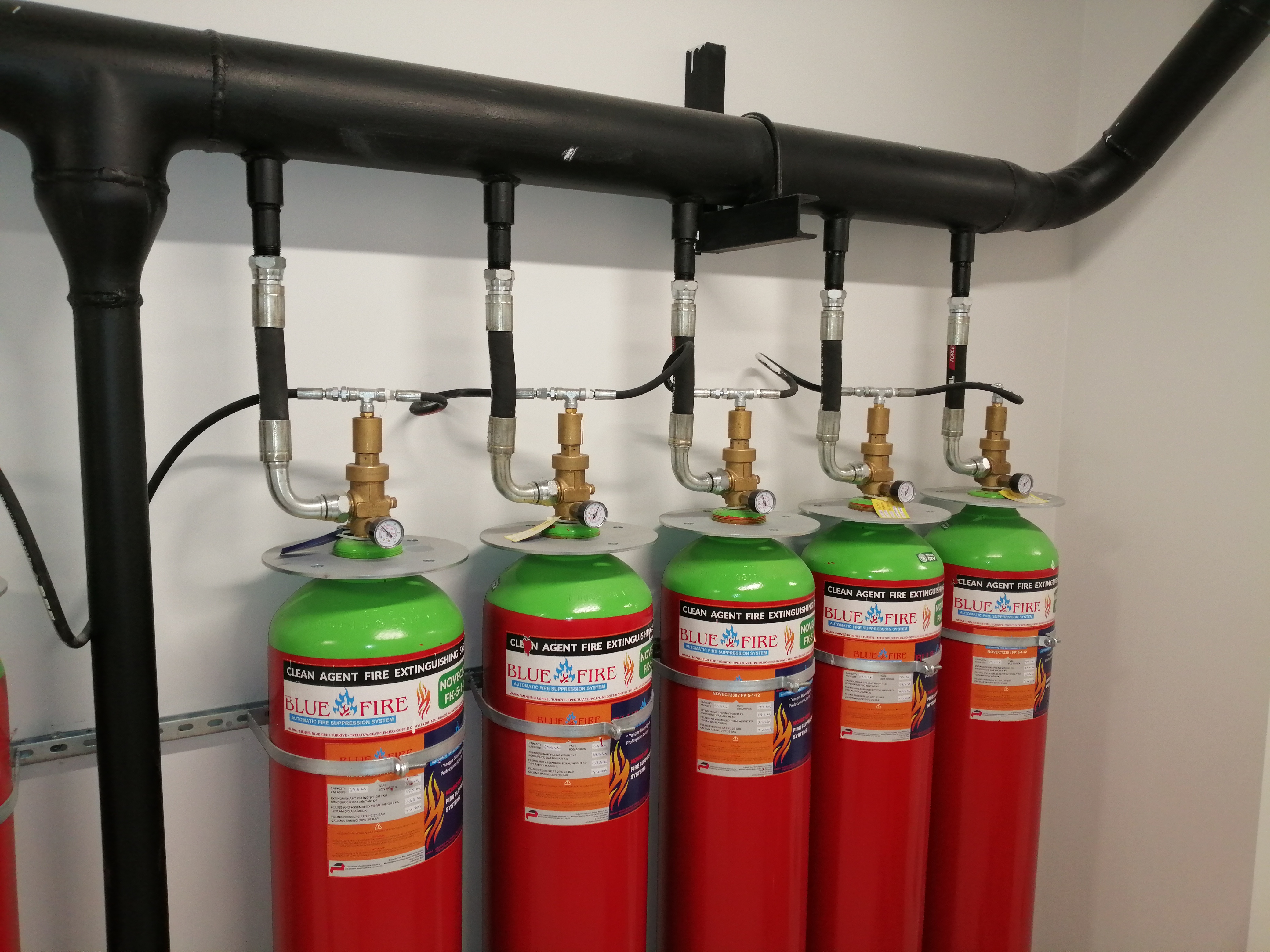 FK5112 Gazlı Yangın Söndürme Sistemleri Nasıl Çalışır