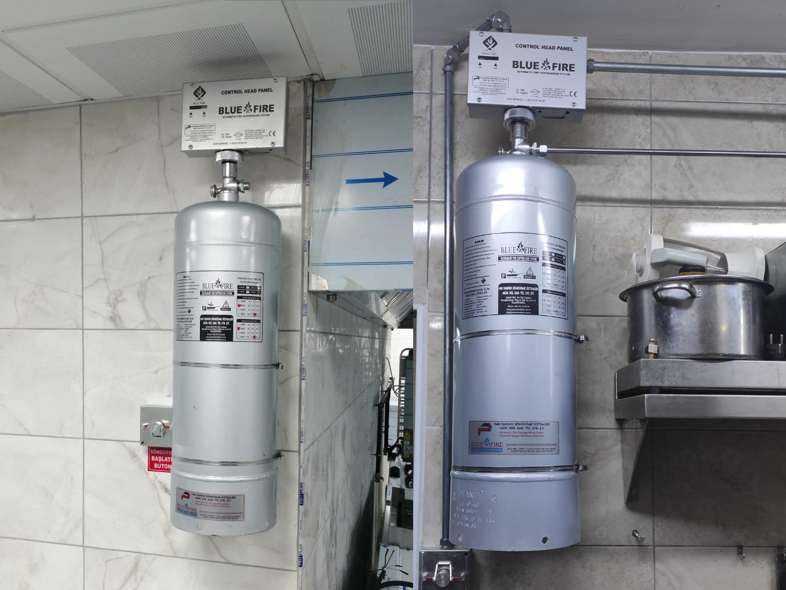 Davlumbaz Yangın Söndürme Sistemleri Nasıl Çalışır